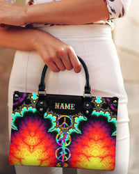 PEACE COLORFUL LEATHER HANDBAG - TLTW1206243
