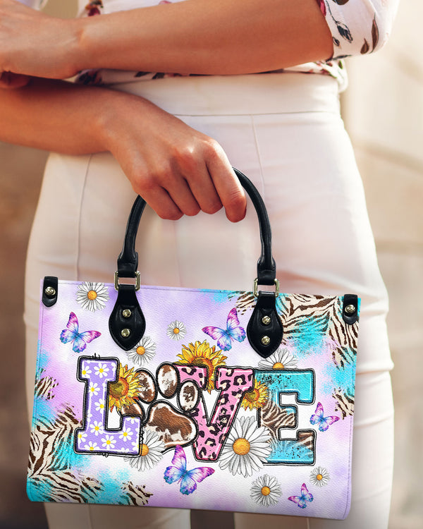 LOVE DOG HIPPIE LEATHER HANDBAG - TLTW0907245