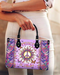 PEACE Y'ALL LEATHER HANDBAG - TLTW2805245