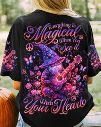 EVERYTHING IS MAGICAL WHEN YOU SEE IT GNOME ALL OVER PRINT - TLNO0907241
