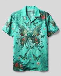 I BELIEVE THERE ARE ANGELS AMONG US WINGS CAMP SHIRT - TLNO2803248