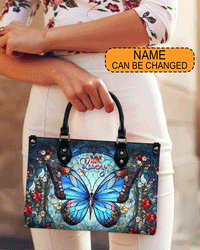 BUTTERFLY LEATHER HANDBAG - TLPQ1506242