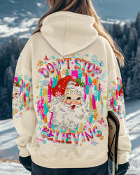 DON'T STOP BELIEVING CHRISTMAS ALL OVER PRINT - TLPQ3110243