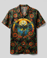 HELLO DARKNESS MY OLD FRIEND DRAGONFLY CAMP SHIRT - TLTR1007236