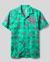 LET'S GO GIRLS FLAMINGO CAMP SHIRT - TY1906231