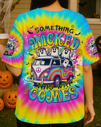 SOMETHING WICKED THIS WAY COMES HALLOWEEN TIE DYE ALL OVER PRINT - TYPQ0108253