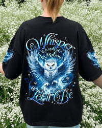 WHISPER WORDS OF WISDOM LET IT BE OWL ALL OVER PRINT - TYPQ0111251
