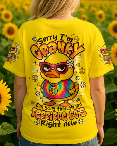 SORRY I'M CRANKY DUCK ALL OVER PRINT - TYPQ0509251