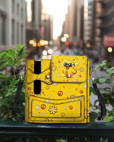 I'M NOT SHORT DUCK LEATHER TUMBLER STORAGE BAG - TYPQ0608251