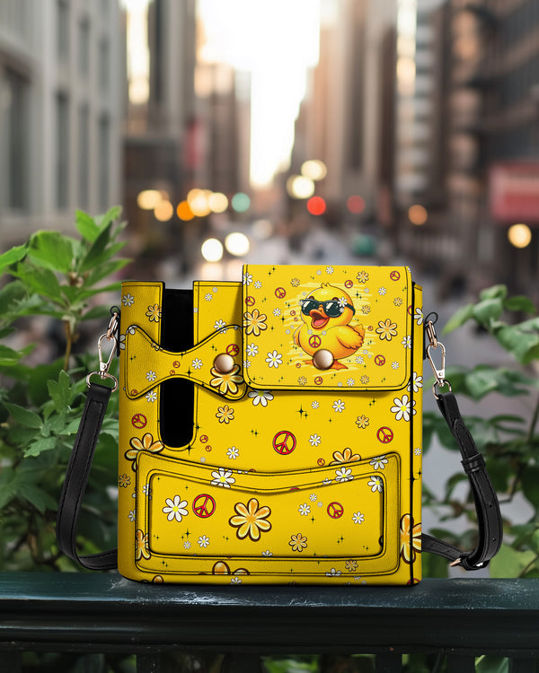 I'M NOT SHORT DUCK LEATHER TUMBLER STORAGE BAG - TYPQ0608251
