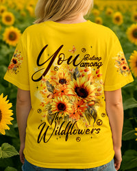 YOU BELONG AMONG THE WILDFLOWERS SUNFLOWER ALL OVER PRINT - TYPQ0810253