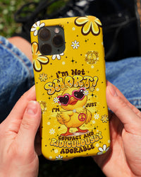 I'M NOT SHORT DUCK HIPPIE PHONE CASE - TYPQ0907252