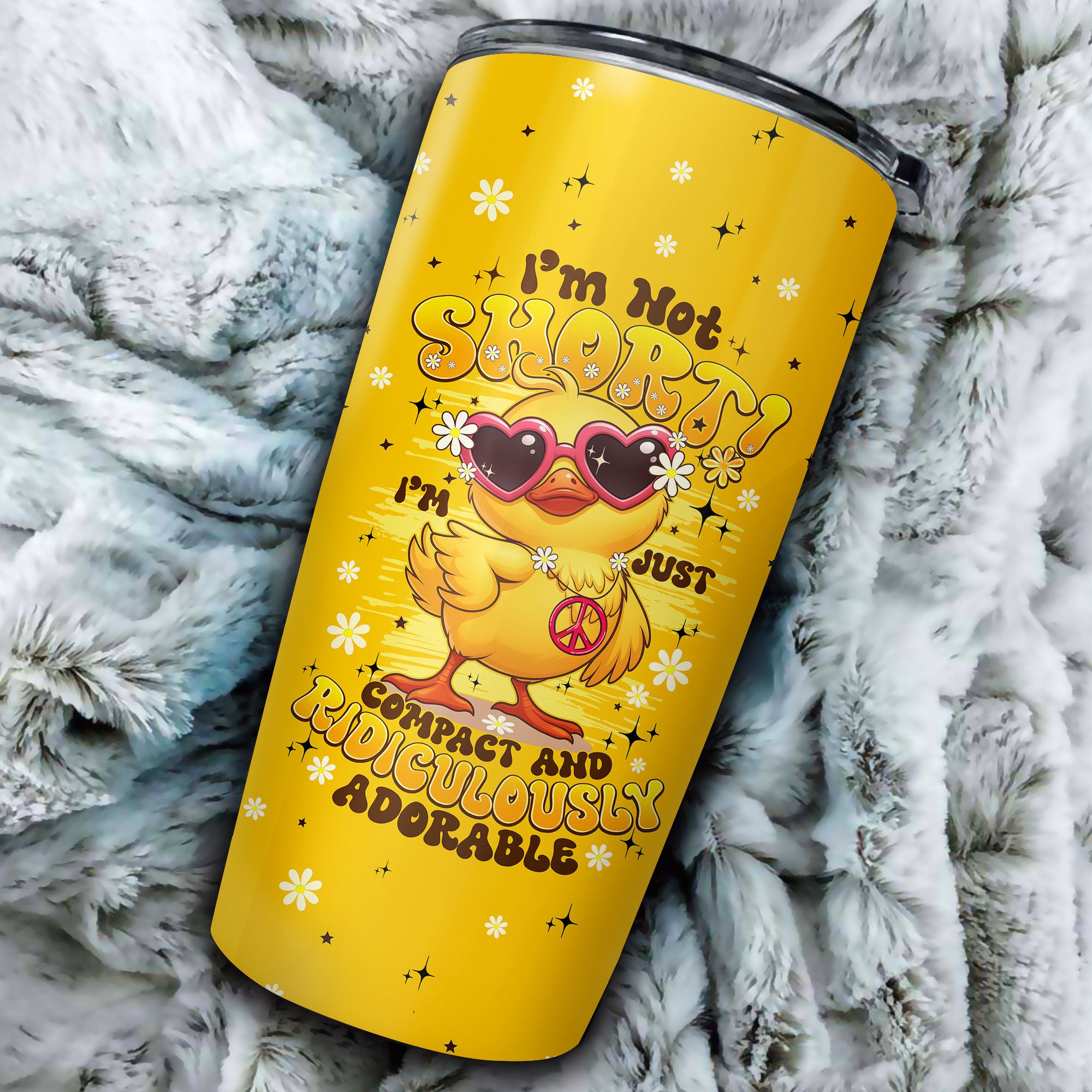 I'M NOT SHORT DUCK HIPPIE TUMBLER - TYPQ0907254