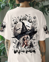 A WEE BIT WICKED HIPPIE WITCH HALLOWEEN ALL OVER PRINT - TYPQ1106251