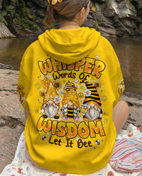 WHISPER WORDS OF WISDOM LET IT BEE GNOMIES ALL OVER PRINT - TYPQ2101261