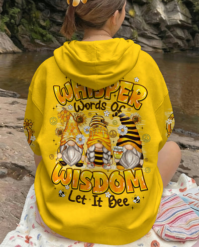 WHISPER WORDS OF WISDOM LET IT BEE GNOMIES ALL OVER PRINT - TYPQ2101261