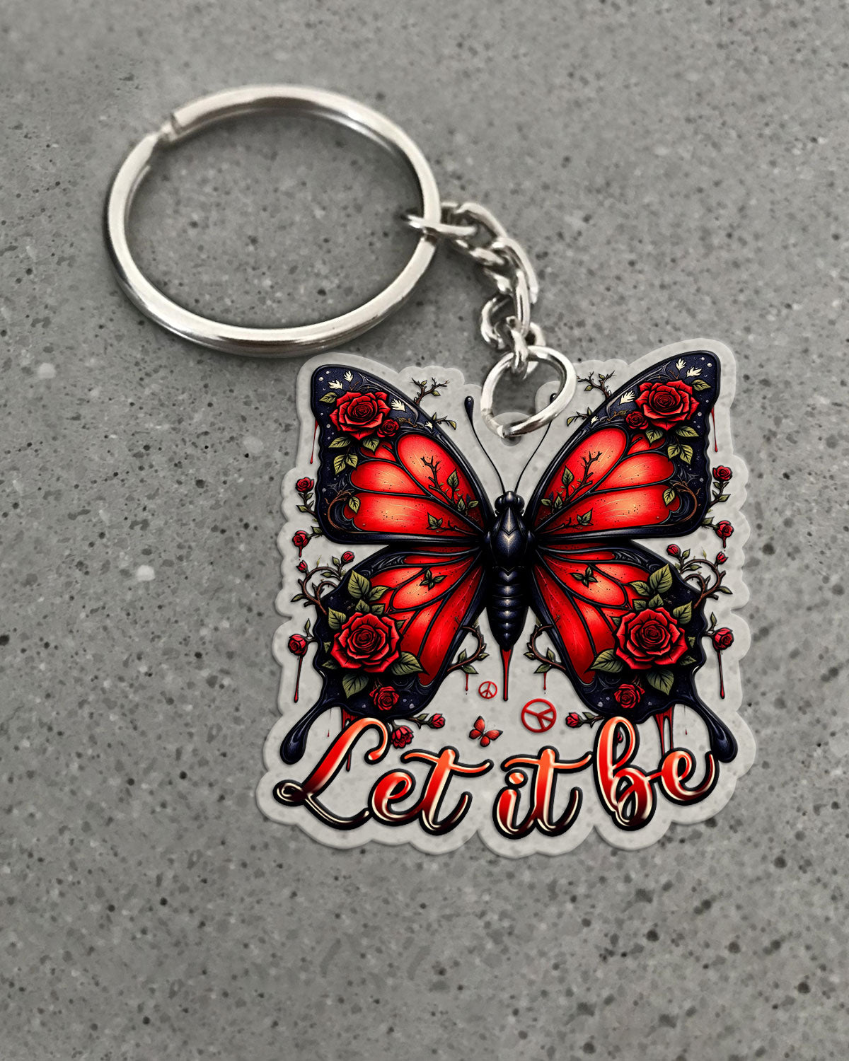 LET IT BE BUTTERFLY ORNAMENT & KEYCHAIN - TYPQ2208254