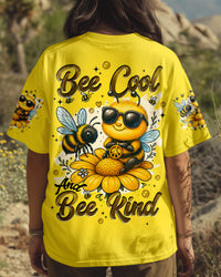 BEE COOL AND BEE KIND ALL OVER PRINT - TYPQ2306251