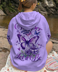 WHISPER WORDS OF WISDOM LET IT BE BUTTERFLY ALL OVER PRINT - TYPQ2412252