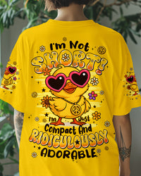 I'M NOT SHORT DUCK HIPPIE ALL OVER PRINT - TYPQ2506254