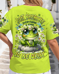 JUST BREATHE FROG ALL OVER PRINT - TYPQ2705261