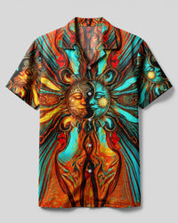 SUN AND MOON CAMP SHIRT - TYTM1506232