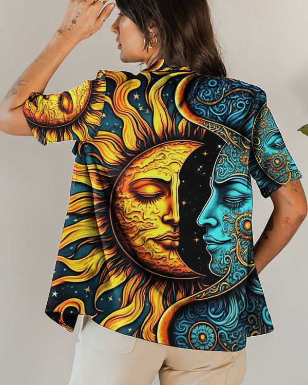 SUN AND MOON HAWAIIAN SHIRT - TYTM2205232