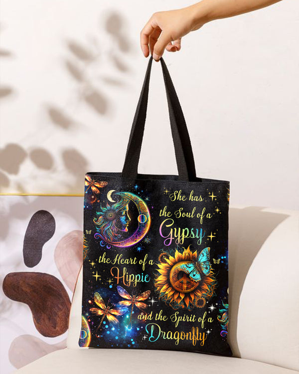 SPIRIT OF A DRAGONFLY TOTE BAG - TYTD1411234