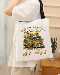 RUNNING AGAINST THE WIND TOTE BAG - TYTD0805234