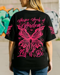 WHISPER WORDS OF WISDOM LET IT BE BUTTERFLY ALL OVER PRINT - TYTM2504252