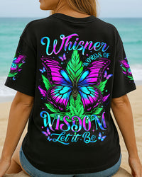 WHISPER WORDS OF WISDOM LET IT BE BUTTERFLY ALL OVER PRINT - TYTM2104253