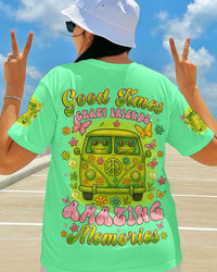 GOOD TIMES CRAZY FRIEND FROG ALL OVER PRINT - TYTM2304251