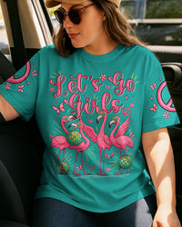 LET'S GO GIRLS FLAMINGO ALL OVER PRINT - TYTM1804254