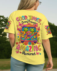 GOOD TIMES CRAZY FRIEND FROG ALL OVER PRINT - TYTM2904252
