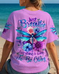 JUST BREATHE DRAGONFLY ALL OVER PRINT - TYTM1205252