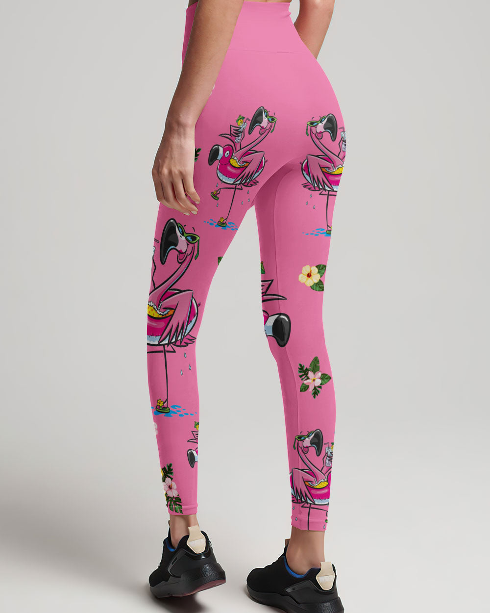 PRETTY IN PINK FLAMINGO LEGGING - TYQY1706247