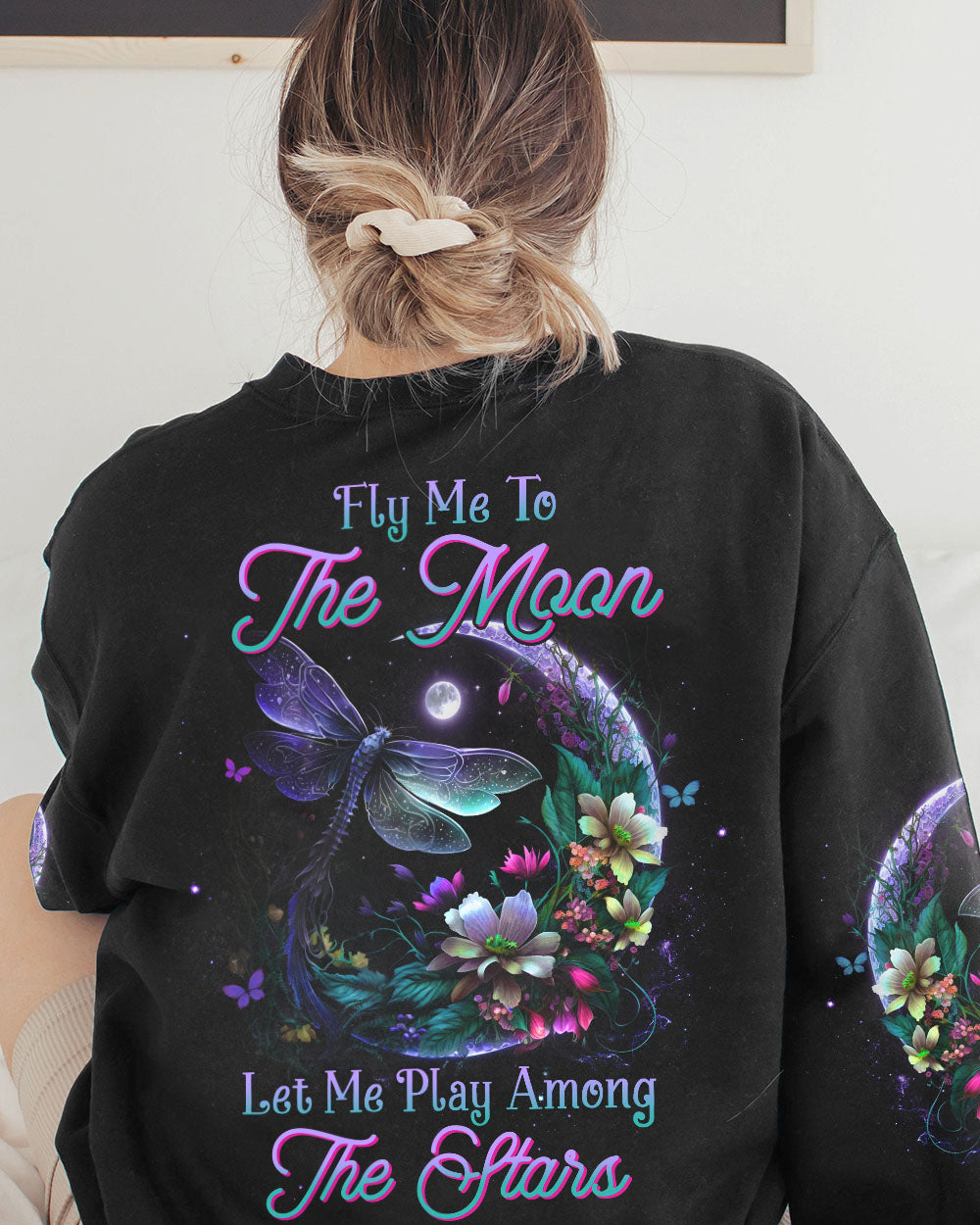 FLY ME TO THE MOON ALL OVER PRINT - YHHG0505232