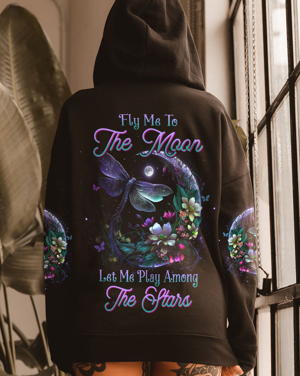 FLY ME TO THE MOON ALL OVER PRINT - YHHG0505232