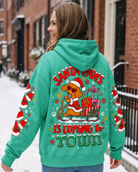 SANTA PAWS DACHSHUND DOG CHRISTMAS ALL OVER PRINT - TLNO1310261