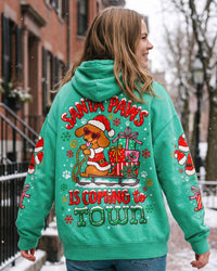 SANTA PAWS DACHSHUND DOG CHRISTMAS ALL OVER PRINT - TLNO1310261
