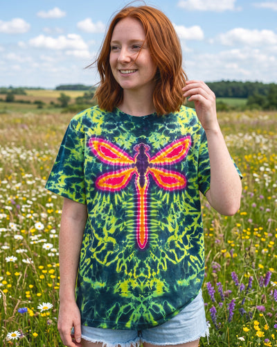 DRAGONFLY BURST ALL OVER PRINT - TLNO1809263