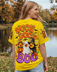 DUCK DUCK BOO RUBBER HALLOWEEN ALL OVER PRINT - TLNO1909267