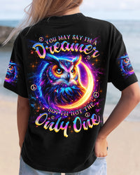YOU MAY SAY I'M A DREAMER OWL MOON ALL OVER PRINT - TLNZ0609255