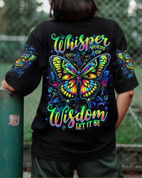 WHISPER WORDS OF WISDOM LET IT BE BUTTERFLY ALL OVER PRINT  - TLNZ2808254