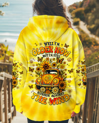 RUNNING AGAINST THE WIND CAR TIE DYE ALL OVER PRINT - TLNZ1009252