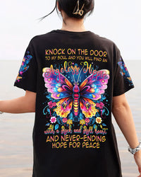 KNOCK ON THE DOOR TO MY SOUL BUTTERFLY ALL OVER PRINT - TYTM1406231