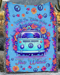 RUNNING AGAINST THE WIND WOVEN AND FLEECE BLANKET - YHDU2407237