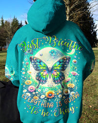 JUST BREATHE BUTTERFLY ALL OVER PRINT - TYTM0411232