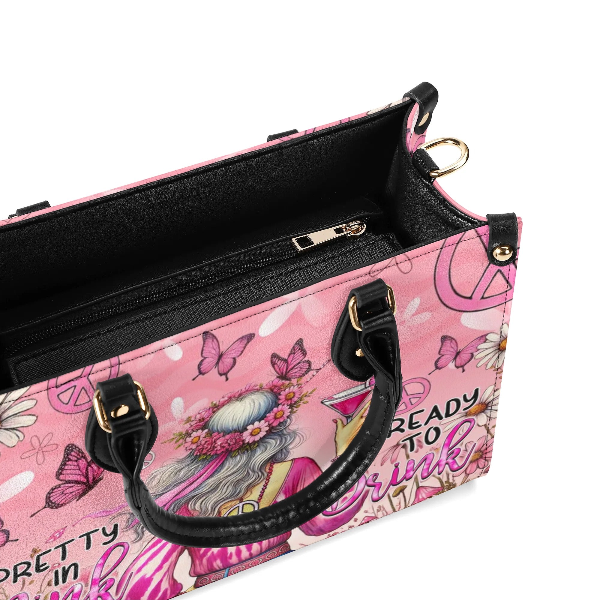 PRETTY IN PINK LEATHER HANDBAG - TYQY0108243