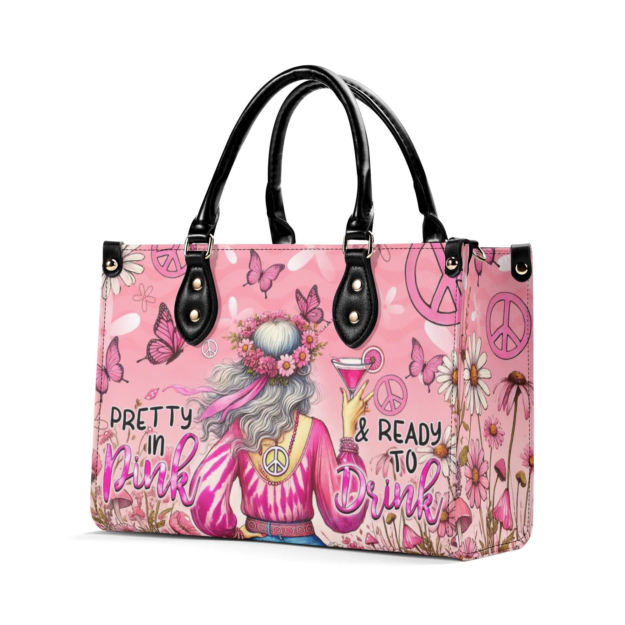 PRETTY IN PINK LEATHER HANDBAG - TYQY0108243